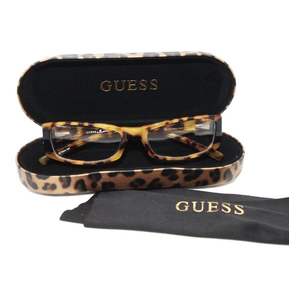 NEW  GUESS BY MARCIANO GM120 H07 HAVANA 53-16-140 EYEGLASSES main image 5